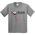 thumbnail image 3 of Inktastic Kawaii I Love Sushi Youth T-Shirt, 3 of 5