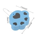 thumbnail image 4 of Unique Bargains Cat Claw Bath Sponge Body Scrubber 1 Pc Sky Blue, 4 of 6