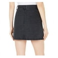 thumbnail image 2 of Sage The Label Womens Bisous Denim Skirt, Black, X-Large, 2 of 2
