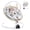 White, variant on Baby Swing for Infants to Toddler Portable Babies Swing Timing Function 5 Swing Speeds Bluetooth Touch Screen Music Speaker with 10 Preset Lullabies 5-Point Carabiner White