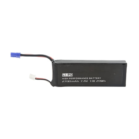 KENANLAN 7.4V Lipo Battery Black 10C 2700mAh Female EC2 Plug Stable KENANLAN 7.4V Lipo Battery Black 10C 2700mAh Female EC2 Plug Stable