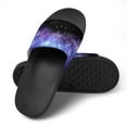 thumbnail image 4 of GZHJMY Stylish Slides for Women Men, Space with Realistic Nebula and Lots of Shining Stars Soft Flexible Slip-on Sandals Slippers, 4 of 7