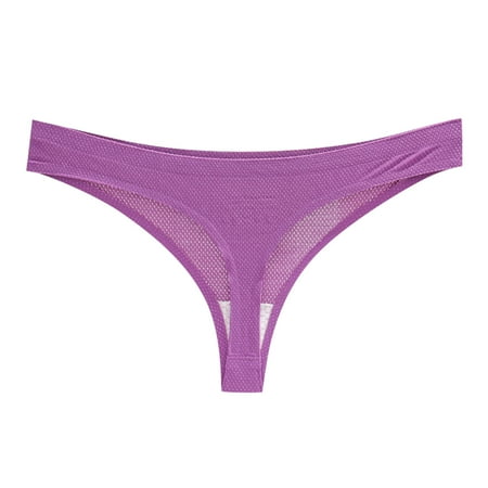 BKQCNKM Panty Liners For Women Women S Panties Thong Underpants Holes With Air Underwear Cotton Women S Panties For Women