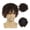 Natural Black, variant on Short Afro Twist Wigs for Black Men | Braided Clip-on Fashion Wigs for Parties and Daily Wear