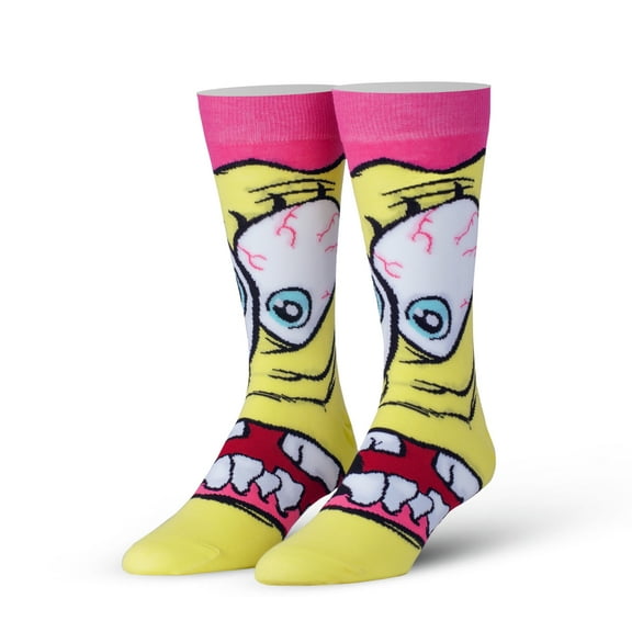 ODD SOX, SpongeBob Nickelodeon Novelty Crew Socks, 90's Cartoon