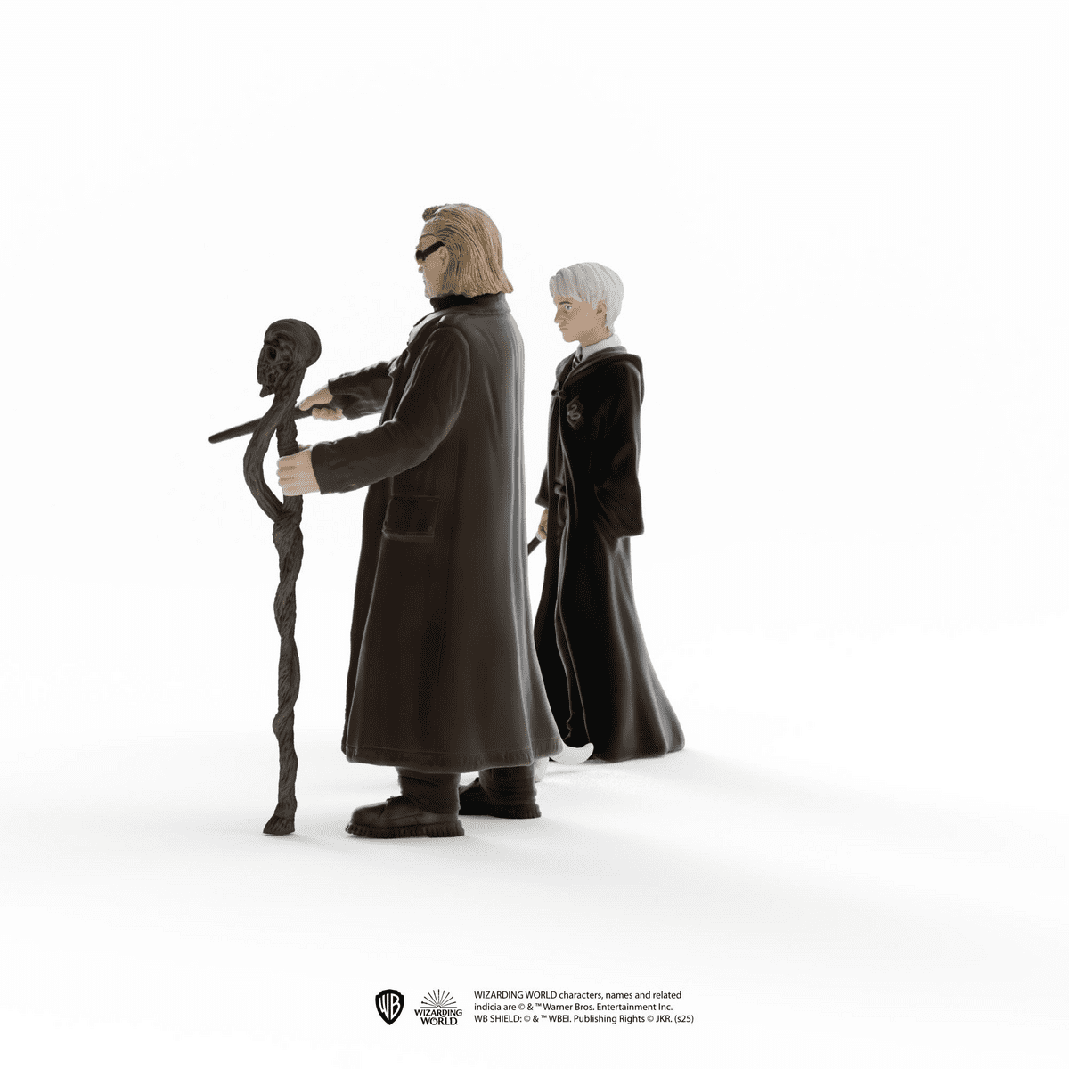 Schleich Harry Potter - Mad-Eye Moody, Draco Malfoy & Ferret Figurines - Collectable Wizarding World Toys for Kids Ages 6+ | 14907