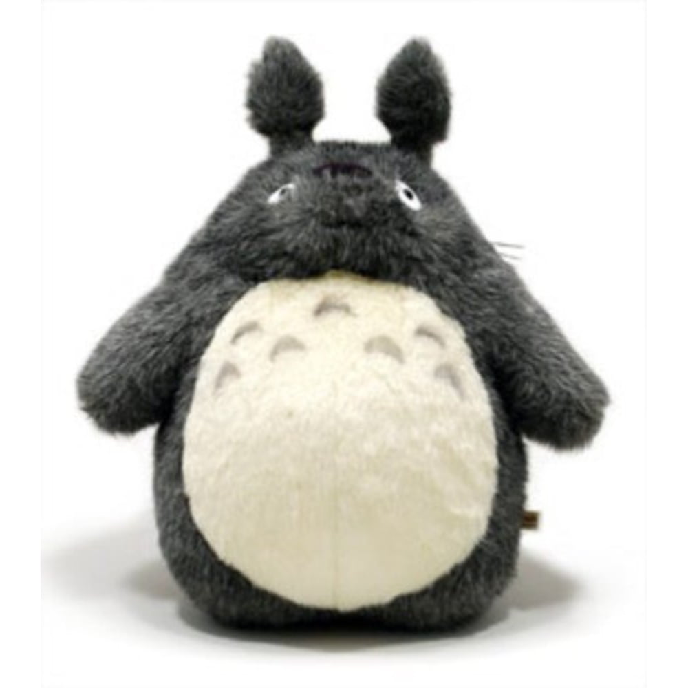 Studio Ghibli My Neighbor Totoro 16 Tall Dark Grey Totoro Plush Doll Walmart Com