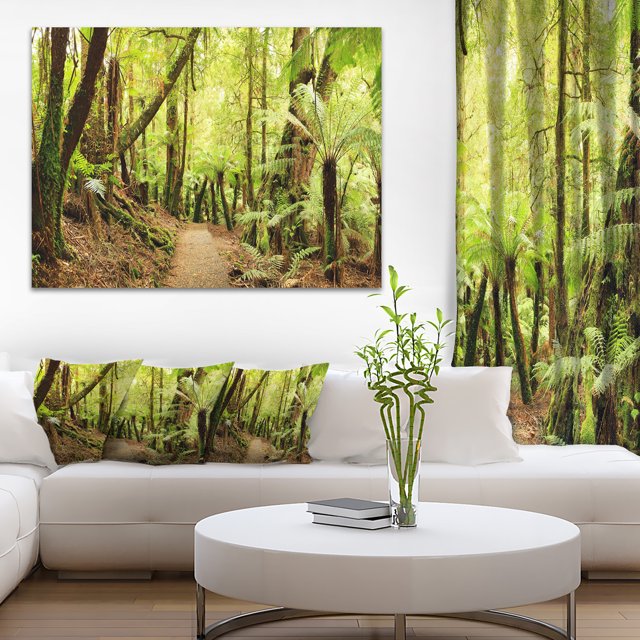 Rainforest Panorama Landscape - Photography Canvas Art Print