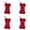 Red-4PCS, variant on 16 Inch Dog Christmas Stocking Bone Shape Knit Christmas Stocking for Dogs Cats Pets, Large Pet Stockings Hanging Christmas Decor for Pet Family Holiday Decorations, 4PCS