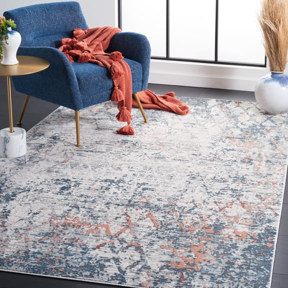 Safavieh Invista Glenn Abstract Area Rug, Gray/Beige, 5'3" x 7'6"