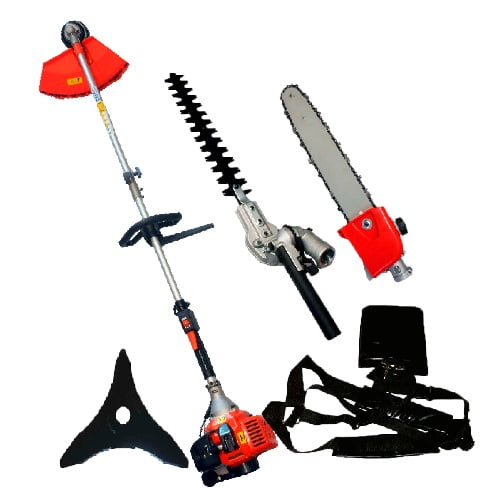 Desbrozadora Multifuncional POWERCAT 52cc Motor a Gasolina 2 Tiempos