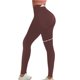 thumbnail image 1 of Leggins Curvphilo XS/S, color marrón, cintura alta, para levantar glúteos, 1 of 9