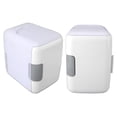 thumbnail image 1 of Mini Refrigerador Refrigerador Calentador, 4L Pequeño Refrigerador Portátil Refrigerador Calentador Refrigerador De Una Sola Puerta De Bajo Ruido Mini Refrigerador Para Uso En, 1 of 7