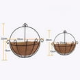 thumbnail image 7 of Travelwant 28 cm x 25 cm x 12.5 cm Wall Mounted Hanging Planter with Eco-friendly Coconut Coir Liner, 7 of 7