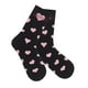 thumbnail image 5 of Calcetines de San Valentín transpirables y divertidos, calcetines de vestir novedosos, elásticos. corazon negro, 5 of 9