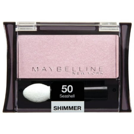 Maybelline New York Expert Wear Eyeshadow Singles, 50 Seashell Shimmer, 0.09