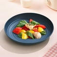 thumbnail image 5 of Wadada Dessert Plates, Porcelain Round Salad Plates, Appetizer Plates, Cute Decorative Porcelain Dinnerware for Kitchen, Small Plates Serving Dishes, Dishwasher Oven Microwave Safe (8.9x1.2 Inch), 5 of 5