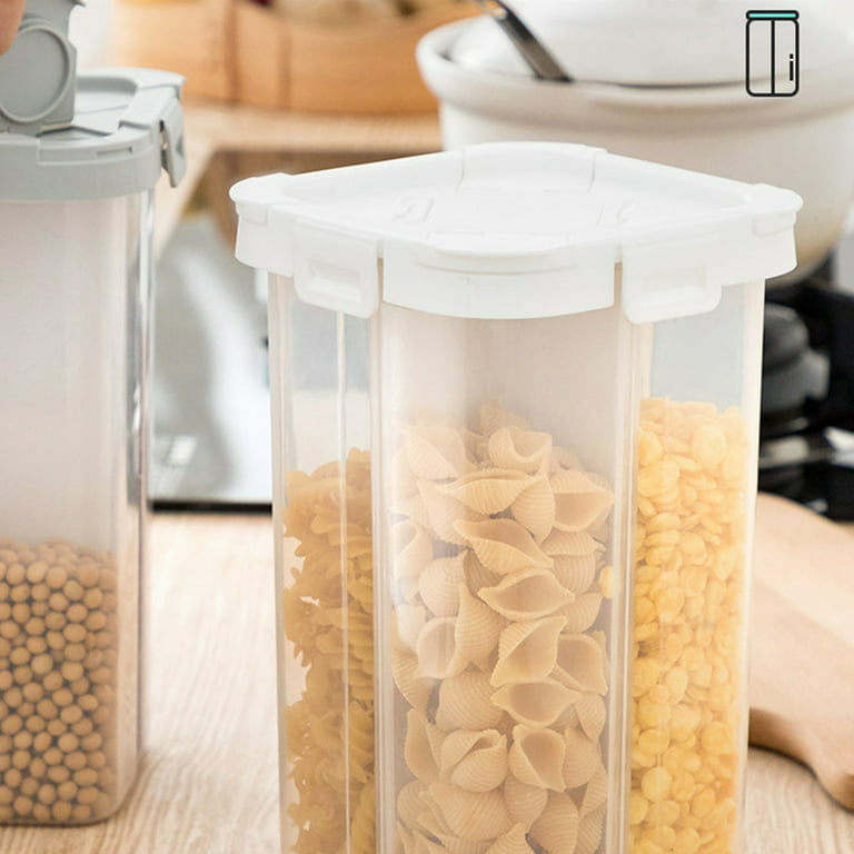 Large Tall Food Storage Containers Food Compartment Airtight Tank Airtight  Storage Box, For Flour, Sugar, Rice - Airtight Kitchen & Pantry Bulk Food