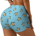 thumbnail image 1 of Fotbe Sea Turtle Shorts Sin Costuras – Shorts Deportivos de Cintura Alta para Mujer, Elásticos para Gimnasio, Yoga, Running o Ciclismo-Small, 1 of 8