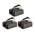 thumbnail image 1 of 3X Universal 4 Wire Full Wave Black Motorcycle Regulator Rectifier 12V DC Bike, 1 of 5