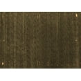 thumbnail image 1 of Ahgly Company Indoor Rectangle Abstract Brown Contemporary Area Rugs, 2' x 4', 1 of 4
