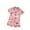 Z82 Pink, variant on Toddler Baby Girls Boys Pajamas Kids Spring Summer Cartoon Print Short Sleeve Sleepwear Outfits Clothes Size 2-3T