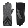 thumbnail image 2 of Isotoner Gants à Écran Tactile Extensibles en Spandex à Chevrons smartDRI pour Femmes - 30003, 2 of 3