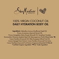 thumbnail image 2 of Aceite de coco 100% virgen Hidratación diaria Aceite corporal SheaMoisture Shea Moisture 100% Virgin Coconut Oil Daily Hydration Body Oil Aceite Unisex 8 oz, 2 of 10