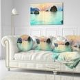 thumbnail image 3 of Designart Sunrise Panorama - Photography Throw Pillow - 12x20, 3 of 5