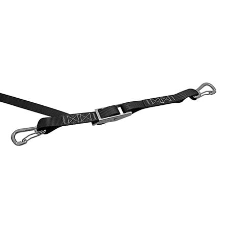 

STAINLESS OVER CENTER ASSEMBLY TIE DOWN W/CLIPS BLACK 1 X12 X4 304/316