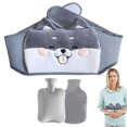 thumbnail image 3 of 2024 Kawaii Water Bottle Belt Large Hand Warmer Cute Animal Hot Water Bottle Belt Hot Water Bag Hot Water Cover Bottle Heater, 3 of 5