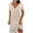 DT-White, variant on DailyTrove Women's Solid Color Short Sleeve Midi Dress, Side Slit, Casual Daily & Evening Wear, Stretchy Jersey Fabric