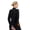 Black, variant on Thermal Shirts for Women Long Sleeve Turtleneck Tops Fleece Lined Base Layer with Thumb Hole Cold Weather Winter Gear Black XL