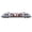 White, variant on Yajisi High-Speed Simulation Alloy Train Model Locomotive Pull Back Play Vehicle Educational Toy For Children Boys Girls Birthday Christmas Gift Edition (White, 6.6 inches / 17 cm Scale)