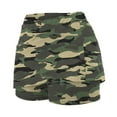 thumbnail image 6 of GTEYOIJN Women's Fashionable Athleisure Skirt with Pockets Camouflage Printed Mid Rise Skirts Tennis Skirts, 6 of 8