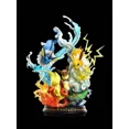 thumbnail image 2 of Figuras de dibujos animados de PVC de Eevee, juguetes de estatua, Raichu Mewtwo Dragonite Charizard Venusaur Gengar IllAcqucape, regalo, 2 of 5