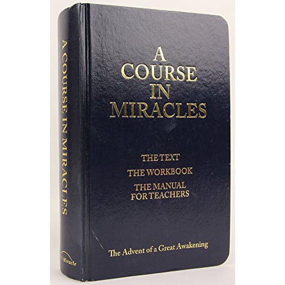 Pre-Owned A Course in Miracles (The Text; The Workbook; The Manual for Teachers), 9781435102187, 1435102185, Hardcover, 2007 Edition edition