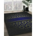 thumbnail image 2 of Ahgly Company Indoor Round Patterned Black Novelty Area Rugs, 3' Round, 2 of 6