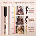 thumbnail image 5 of Duomishu Cordless Hair Curler USB Rechargeable Automatic Curling Iron Portable Wireless Curling Wand, 5 of 10