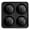 B, variant on RUIQPGRT Golf Ice Cube Tray 3D, Ice Ball Cube Mold with Funnel for Cocktails, Bourbon,Brandy, Whiskey Gifts for Men, Silicone Fun Shapes (Grey)