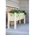 thumbnail image 5 of Zylina Raised Elevated Wood Garden Planter Collection - 60"(L) x 12"(W) x 22"(H), 5 of 8