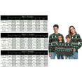 thumbnail image 4 of Purcoar Matching Family Christmas Sweater Reindeer Snowflakes Pullover, 4 of 10