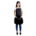 thumbnail image 3 of Betty Dain Creations Adjustable Satin Stylist Apron, BLACK, 3 of 4