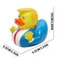thumbnail image 4 of Novedad Trump Pato Goma Baño para Bebé Patitos (Trump), 4 of 6