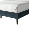 thumbnail image 5 of Castle Place Elegance Wingback Queen Platform Bed, Blue, 5 of 11