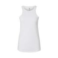 thumbnail image 6 of American Apparel Women's CVC Tank, Nice Fit Sleeveless Tank Top, White, Size S, Pack of 6, 6 of 8