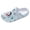 Sky Blue, variant on Women's Nursing Non Slip Work Clogs Garden Shoes with Back Straps Lightweight Waterproof Closed Toe Arch Support Sandals Comfortable Walking Slides Slippers Sky Blue Size 7.5