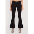 thumbnail image 4 of Women's Mid Rise Stretchy Carpenter Flare Leg Jeans, 4 of 5