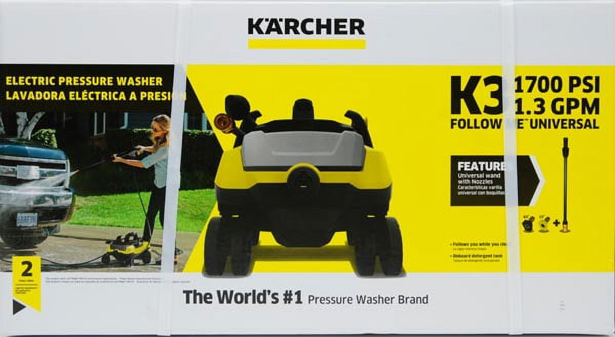 Karcher K3 Follow Me Universal 1700 PSI Electric Pressure Washer - image 3 of 4