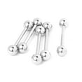 thumbnail image 2 of 2x 5 Piezas de Metal Zulema Nariz Labio Ceja Lengua Tachuelas Hélice Tragus Tabique Oreja Piercing Barra, 2 of 7